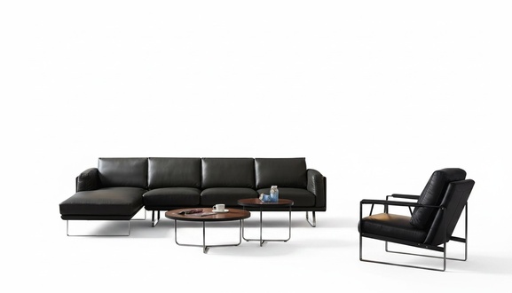 Echt Leder Sofa Couch Polster Sitz Wohn Landschaft Sofas Couchen Neu