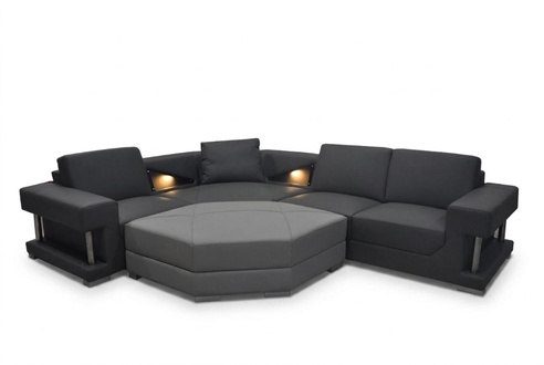 Eck Sofa Couch Polster Ecke Wohn Landschaft Designer Couchen Textil