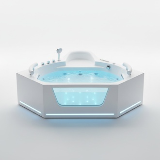 Eckbadewanne Wanne Whirlpool Spa Indoor Badewanne Whirlpool Wannen