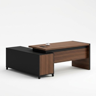 Eckschreibtisch Büro Chef Zimmer Möbel Design Schreibtische Praxis Kanzlei Möbel