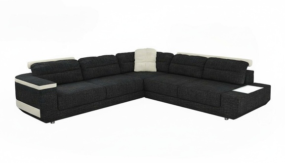 Ecksofa Polster Eck Sitz Couch Modern L Form Big Schlaf Ecksofa Wohnlandschaft