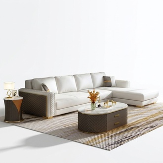 Ecksofa Polster Garnitur Wohnlandschaft L Form Designer Sofa Couch Ecksofa