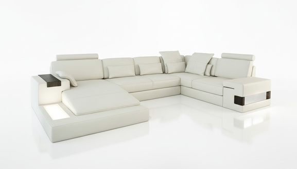 Ecksofa Wohnlandschaft U Form Sofa Eckcouch Couch Design Polster Neu