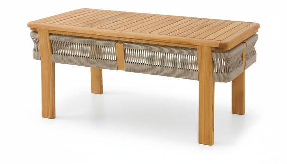 Eleganter Esstisch aus Holz in Braun für modernes Zuhause