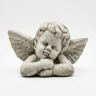 Engel 14cm Skulptur Design Figur Statue Garten Figuren Statuen Skulpturen