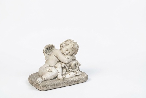 Engel Kinder Skulptur Design Figur Statue Garten Figuren Statuen Skulpturen