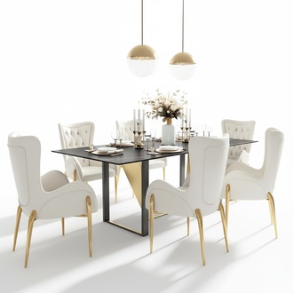 Ess Zimmer Chesterfield 1x Stuhl Set Garnitur Sitz Polster Wohnzimmer Design Neu