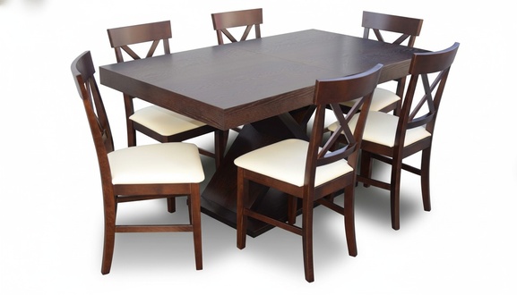 Ess Zimmer Tisch Design Kommode Set Garnitur 7tlg Set Modern Möbel Lehnstühle