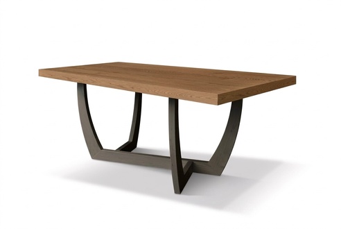 Esstisch 180cm Holz Küchentisch Esstische neu braun Tisch modern Tisch