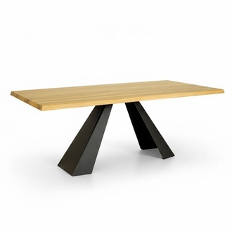 Esstisch Besprechungs Tisch Büro Design Holz Konferenztisch Neu Vollholz Möbel