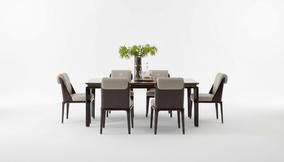 Esstisch Braun Designer Tische Modern Design Möbel Luxus Esszimmer Tisch Küche