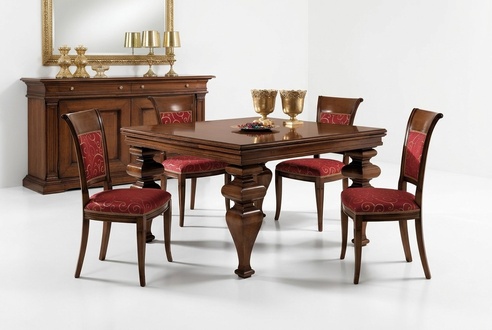 Esstisch Design Möbel Einrichtung Tische Massivholz Tisch Italienische Neu