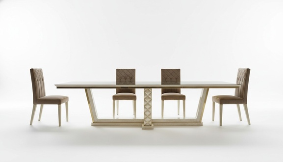 Esstisch Konferrenztisch Tisch XXL Rokoko Barock Jugendstil royal luxus