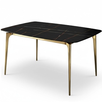 Esstisch Marmor Imitat Esstische Esszimmer Tische Tisch Design Holz Luxus Möbel