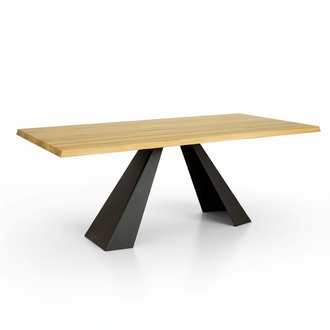 Esstisch Tisch Gruppe Esszimmer Wohnzimmer Vollholz Möbel Holz Möbel Handarbeit