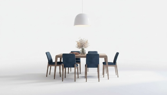 Esszimmer Esstisch 6x Stuhl Garnitur Set 7tlg. Luxus Holz Möbel