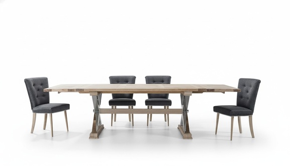 Esszimmer Holz Tische Essgruppe Set Stuhl Gruppe Neu Tisch 6 Design