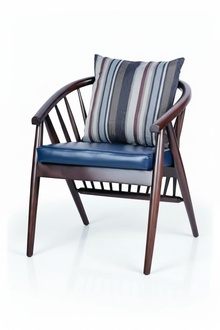Esszimmer Polsterstuhl Moderne Design Textil Stuhl Mehrfarbig Luxus Möbel Blau
