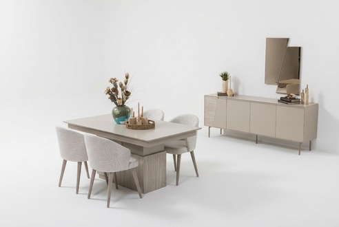 Esszimmer-Set Eleganz, Modernität und Gemütlichkeit vereint
