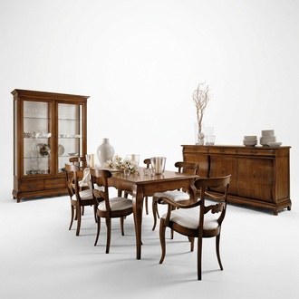 Esszimmer Set Essgruppe Tisch Tische 9 tlg Komplettset Esstisch 6 Stühle Gruppe