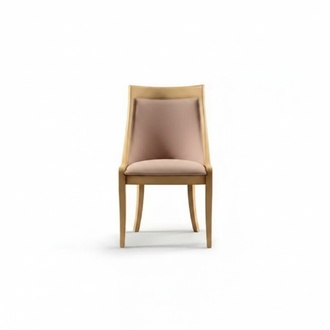 Esszimmer Stuhl Luxus Stoff Massivholz Design Stühle Polster Klassisch