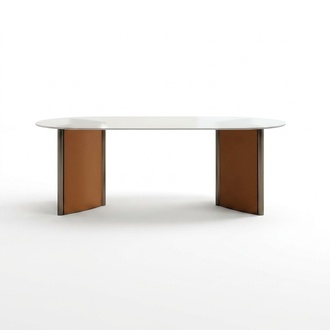 Esszimmer Tisch Ovaler Designer Luxus Tische Holz Modern 200x100 Oval