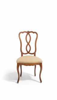 Esszimmer Wohnzimmer Stuhl Holz Sessel Möbel Lehnstuhl Stuhl Luxus Möbel Braun