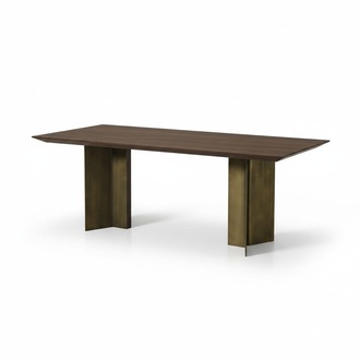 Esszimmertisch Esstisch Tisch Essecke Esszimmer 208 cm Holz Braun1