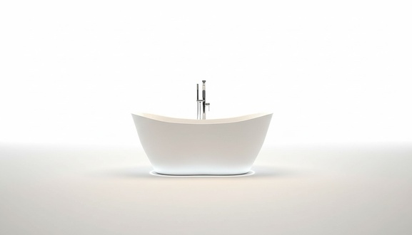 Exclusive freistehende Badewanne Acryl Wanne Dusche Bad Ablauf Design