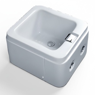 Fußbadewanne Fußentspannungsbad Fußpflegewanne Wellness-Fußbad 57x48 cm