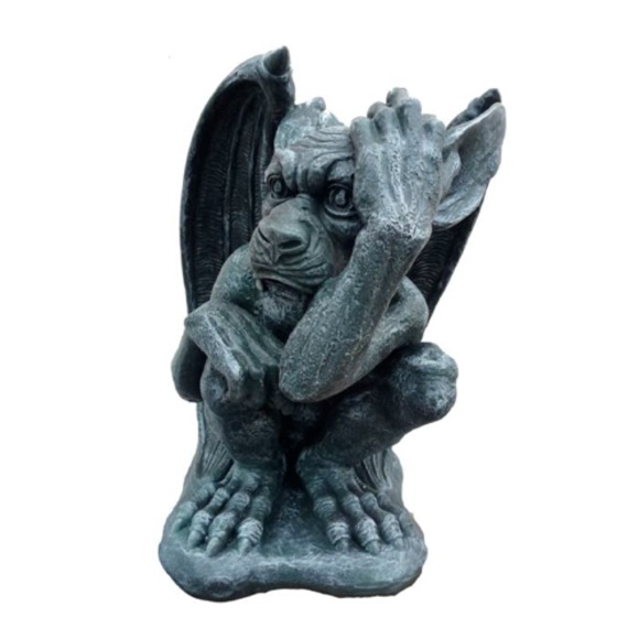 Deko Figur Statue Skulptur 38 cm FIguren Statuen Skulpturen Neu Drachen