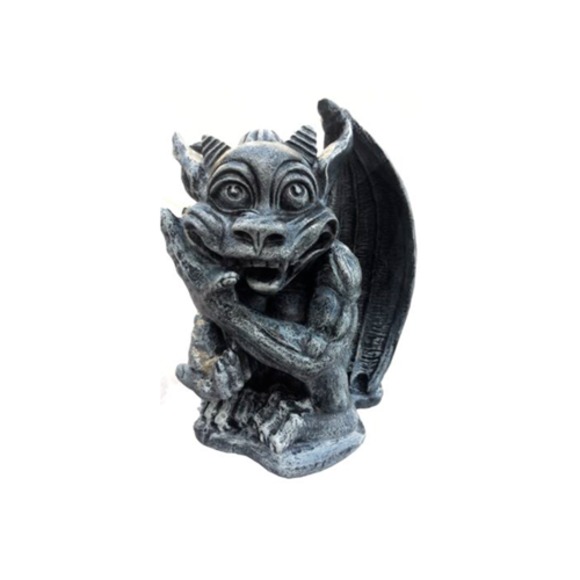 Deko Figur Statue Skulptur 40 cm FIguren Statuen Skulpturen Drachen Troll
