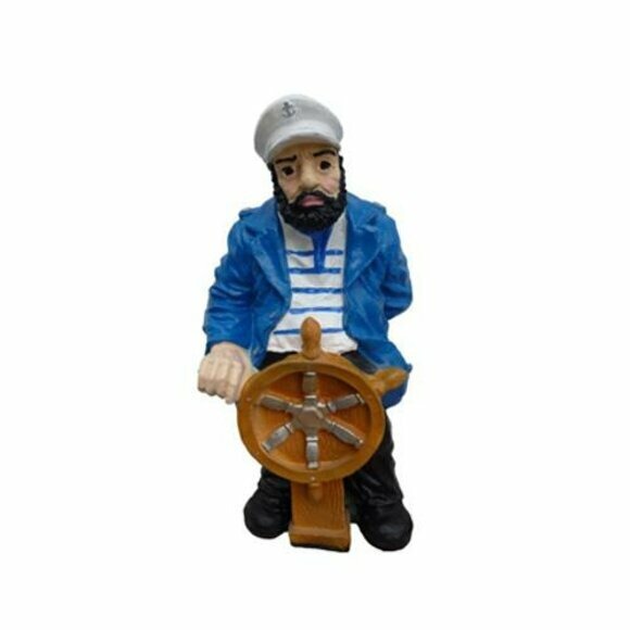 Seemann Statue Skulptur Dekoration Deko Statuen Figuren Skulpturen 44 cm