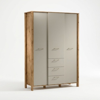 Garderobenschrank Kleiderschrank Kleiderstangen Ablageflächen Schubladen