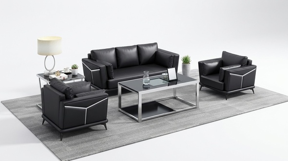 Garnitur Möbel Couchen Leder Sofagarnitur 3 1 1 Sitzer Sofas Polster