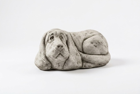 Garten Deko Hund Statue Skulptur Figuren Skulpturen Designer Figur Statuen