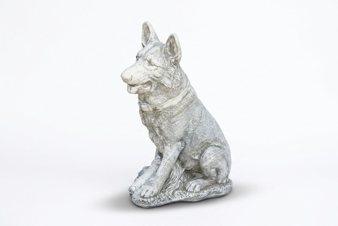 Garten Dekoration Deutscher Schäferhund Terrasse Stein Figuren Figur