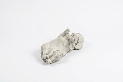 Garten Dekoration Hund Terrasse Stein Figuren Figur Deko Statue Skulptur