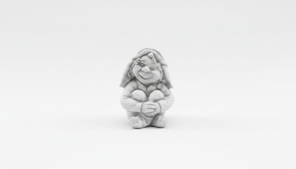 Garten Dekoration Statue Skulptur Figuren Skulpturen Designer Figur 30cm