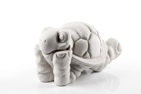 Garten Schildkröte Dekoration Terrasse Stein Figur Deko Statue Skulptur