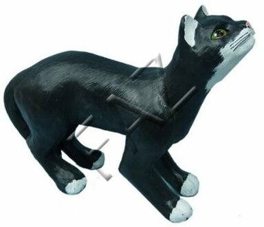 Design Katze Figur Garden Statue Skulptur Figuren Skulpturen Dekoration