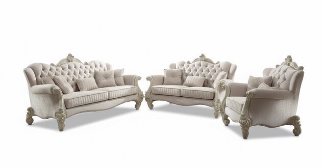 Chesterfield Sofagarnitur 3+2 Sitzer Set Design Sofa Polster Couchen Sofort