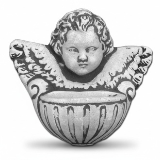 Grabengel Kreuz Grab Deko Grabschmuck Stein Dekoration Statue Skulpturen