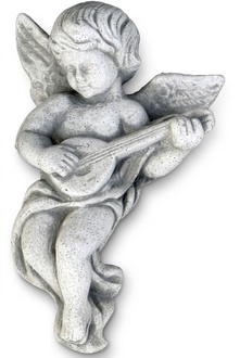 Grabschmuck Grab Stein Dekoration Engel Figur Skulptur Gott Heilig 22cm