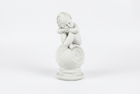 Grabschmuck Grab Stein Dekoration Engel Figur Skulptur Gott Heilig 24cm