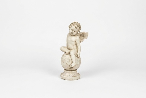 Grabschmuck Grab Stein Dekoration Engel Figur Skulptur Gott Heilig 38cm