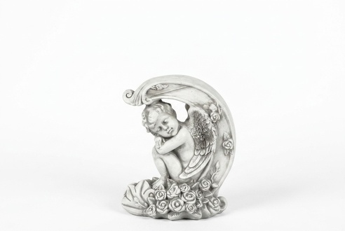 Grabschmuck Grab Stein Dekoration Engel Figur Skulptur Gott Heilig 40cm