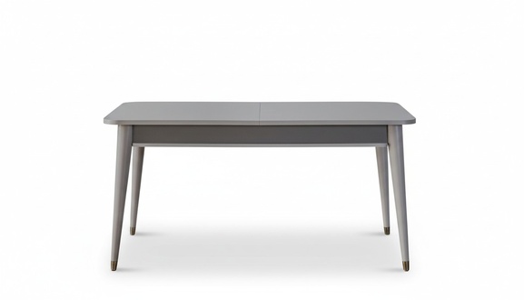 Grauer Esstisch Designer Esszimmer Möbel Ausziehbarer Holz Tisch Neu