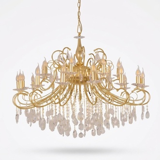 Hängeleuchte Kronleuchter Lampe Kristalllampe Deckenleuchte Lampen 115x125