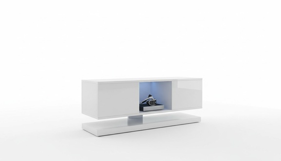 Hängendes TV-Lowboard Sideboard Fernsehkommode Fernsehtisch TV-Schrank